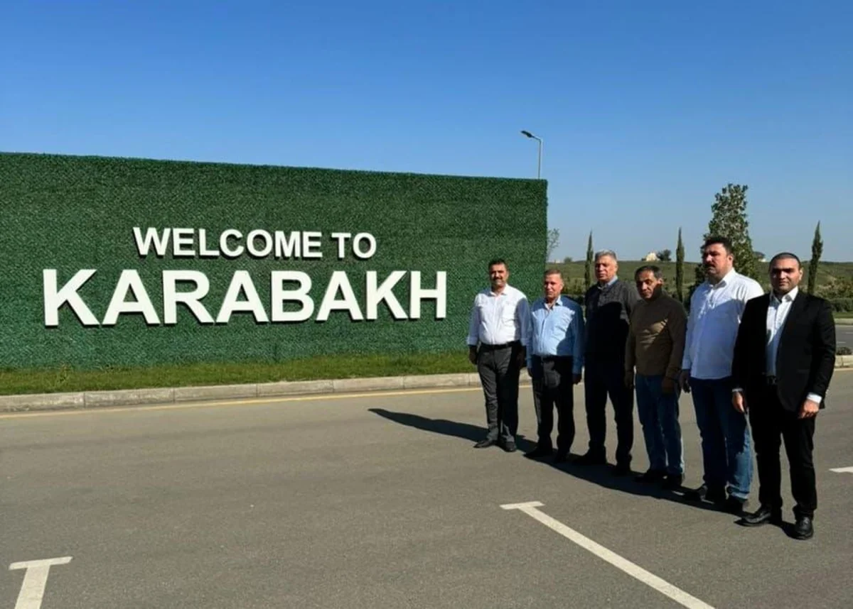 Iraqi MPs visit Azerbaijan's Shusha city