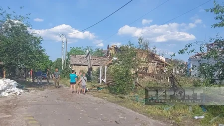 Ballistik hücuma məruz qalan Kiyev vilayətindən - FOTOREPORTAJ
