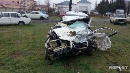 Tərtərdə ağır yol qəzası zamanı ölən və yaralananların şəxsiyyəti məlum olub - FOTO - YENİLƏNİB