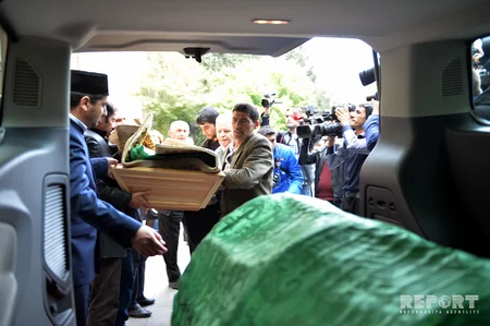 Lütfi Zadə ilə vida mərasimi başa çatıb - YENİLƏNİB-3