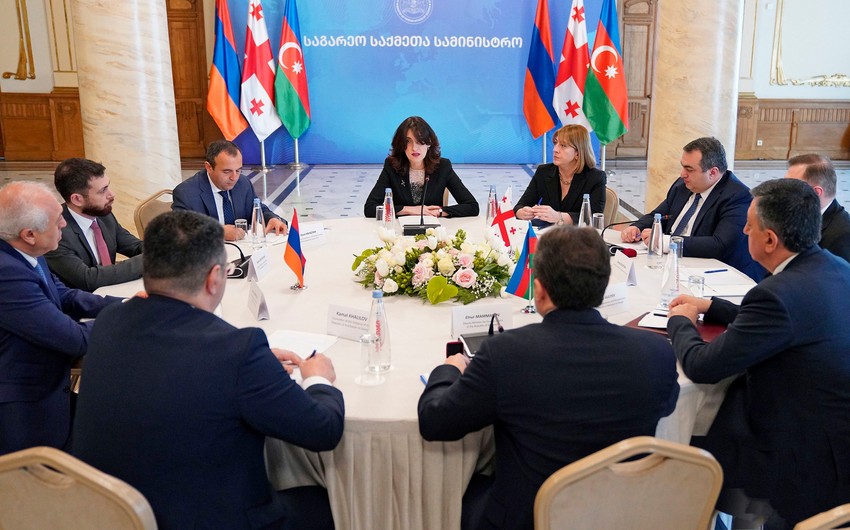 Foreign ministries of Azerbaijan, Georgia, and Armenia welcome outcomes of Tbilisi talks