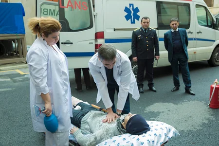 Azərbaycanın dəmir yolu obyektlərində mülki müdafiə üzrə nəzəri-praktik tədbirlər keçirilib