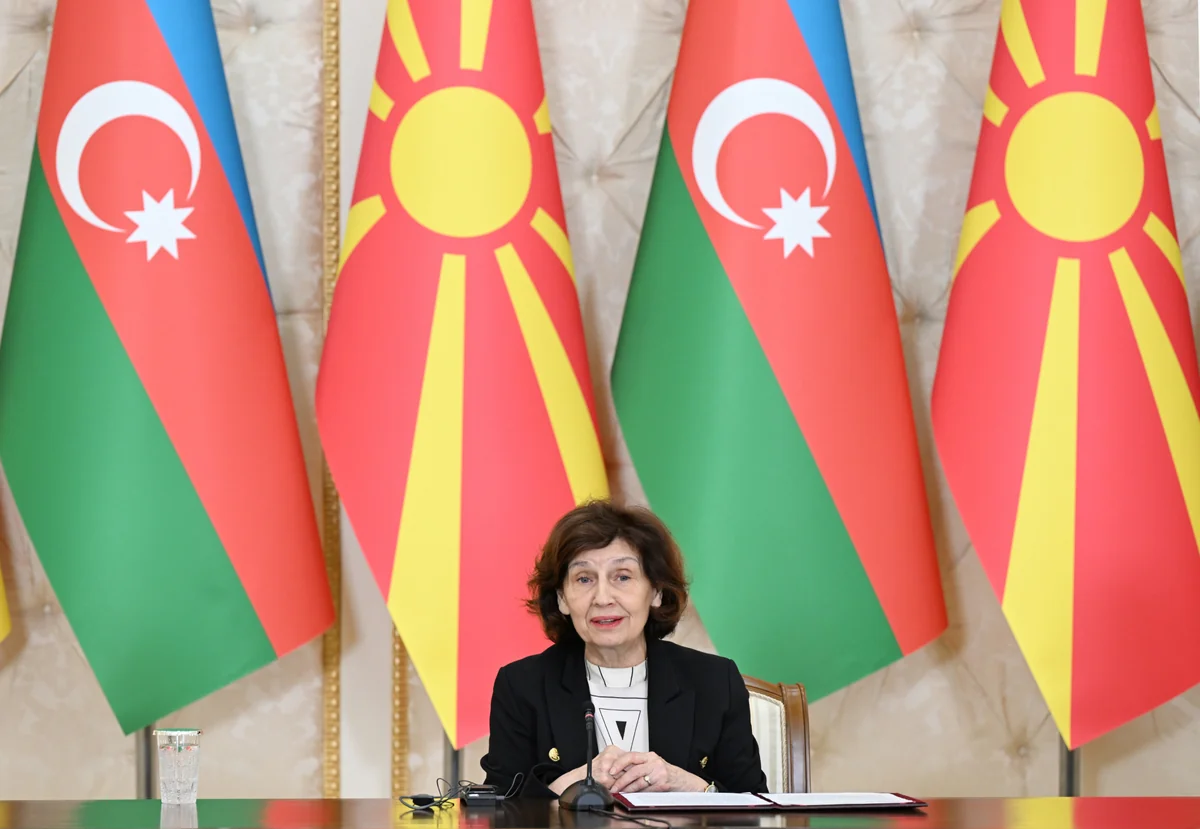 President of North Macedonia proposes visa-free regime with Azerbaijan for diplomatic passport holders