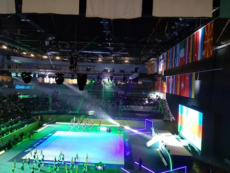 Bakıda bədii gimnastika üzrə Avropa çempionatının açılış mərasimi keçirilib