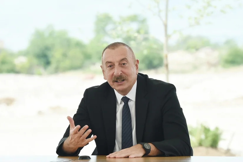 Prezident: Əgər görsək ki, xalqımızın, dövlətimizin təhlükəsizliyinə təhlükə var, düşməni dərhal yerindəcə məhv edəcəyik
