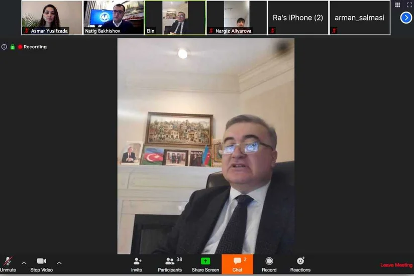 Ambassador Elin Suleymanov addresses Azerbaijani community in US