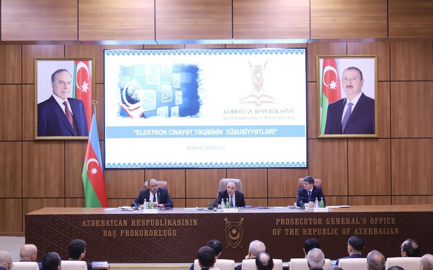 Baş prokuror yanında Elmi-Məsləhət Şurasının növbəti iclası keçirilib