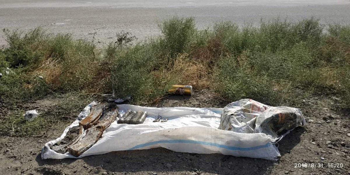 Bakı-Astara yolunda silah-sursat tapılıb