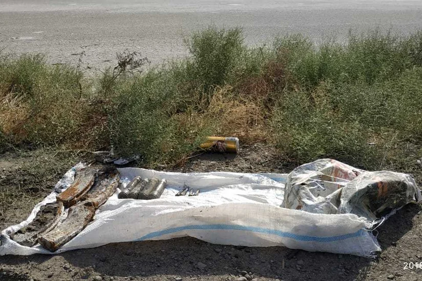 Bakı-Astara yolunda silah-sursat tapılıb