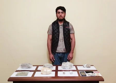 İrandan Azərbaycana narkotik keçirilməsinin qarşısı alınıb