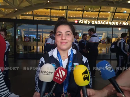 Azərbaycanın Avropa çempionatında iştirak etmiş cüdoçuları Vətənə qayıdıb