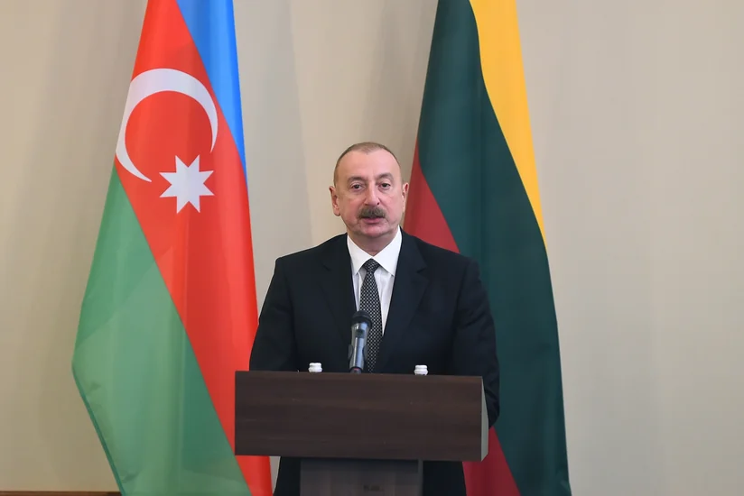 Президент: Сегодня Литва и Азербайджан являются важными транспортными хабами