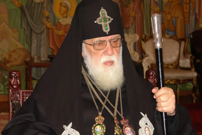 Gürcüstanın patriarxı Rusiya Pravoslav Kilsəsinin nümayəndələri ilə görüşüb