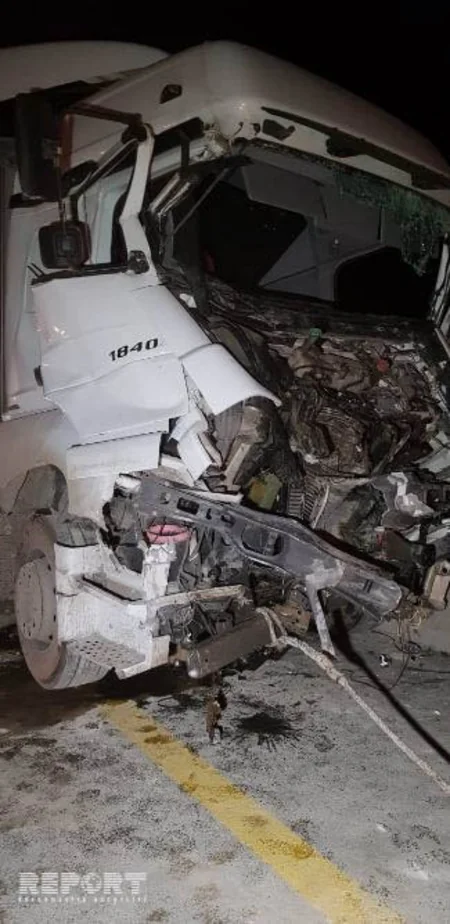 Гражданин Турции совершил аварию в Уджарах, TIR врезался в Камаз