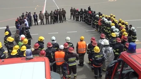 FHN Gəncə Beynəlxalq Hava Limanında taktiki təlim keçirib