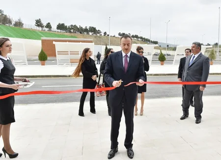 Prezident İlham Əliyev Bakı Atıcılıq Mərkəzinin açılışında iştirak edib