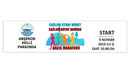 Sabah Abşeron Milli Parkında marafon keçiriləcək