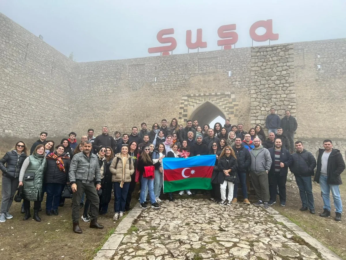 Азербайджанские сотрудники офиса UNDP посетили Шушу