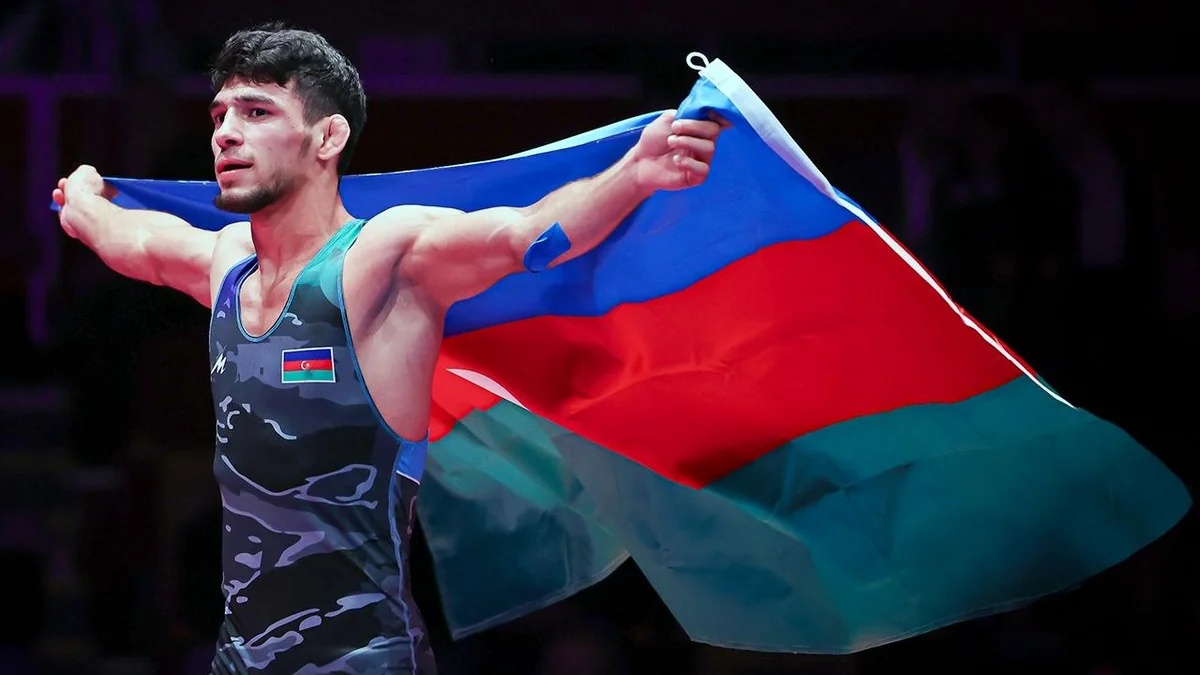 Азербайджан занял второе место на чемпионате Европы по греко-римской борьбе