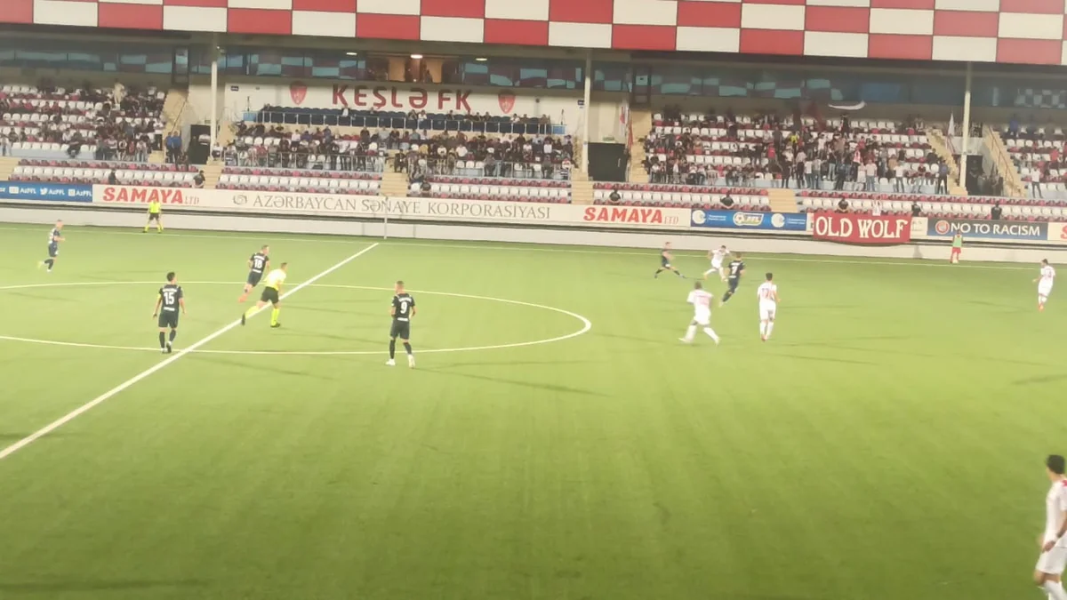 Keşlənin futbolçusu Konfrans Liqasında tarixi qol vurub