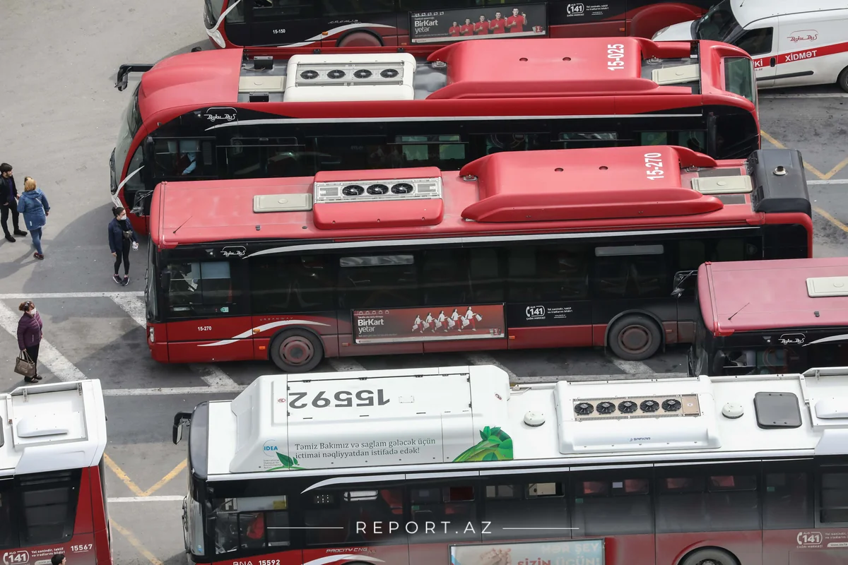 Bakıda ötən il avtobus parkının 45%-i yenilənib