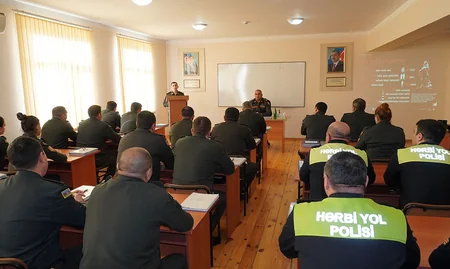 Azərbaycan Ordusunda Xocalı soyqırımının 31-ci ildönümü ilə əlaqədar silsilə tədbirlər keçirilib