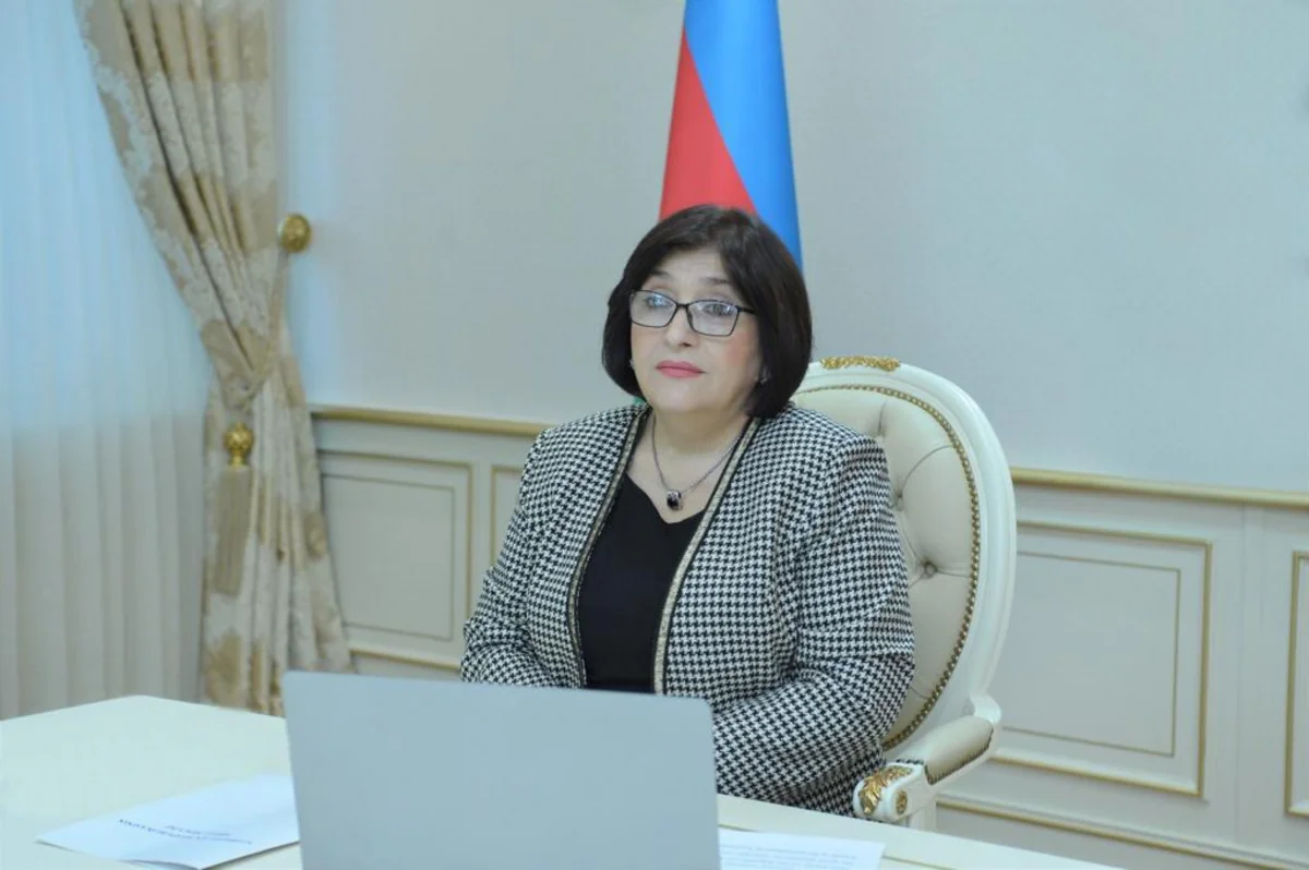 Sahibə Qafarova Böyük Britaniya parlamentinin sabiq üzvünü qəbul edib
