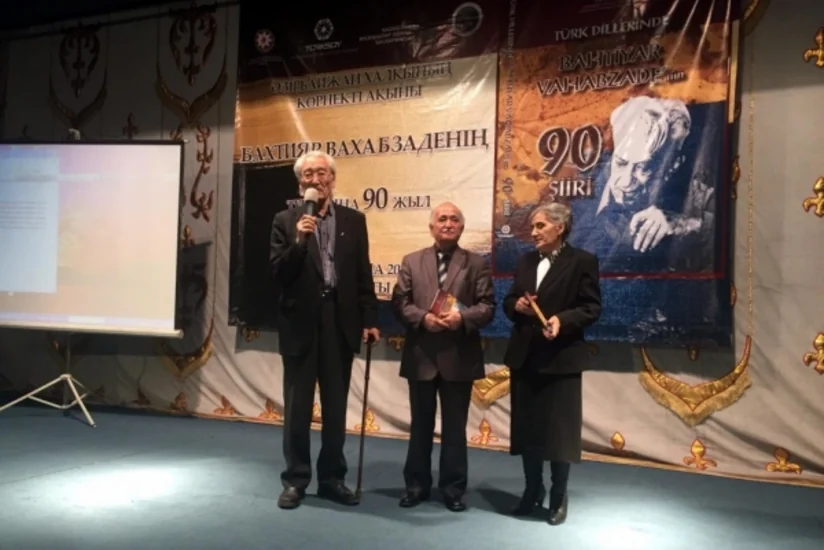 Qazaxıstanda Bəxtiyar Vahabzadənin 90 illik yubileyi qeyd olunub