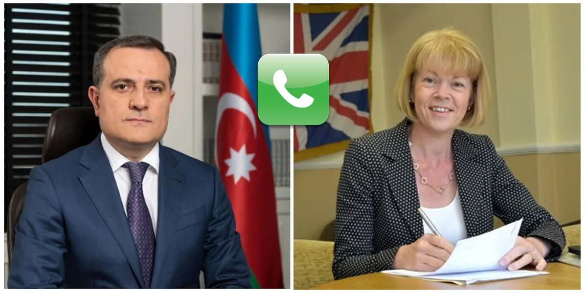 Ceyhun Bayramov Britaniyanın dövlət naziri ilə telefonla danışıb
