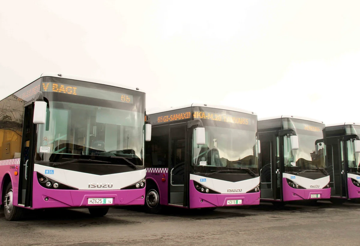 Bakıdakı bütün sərnişin avtobusları tam nəzarətə götürülüb