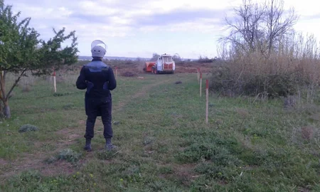 Cocuq Mərcanlıda tank əleyhinə mina və idarə olunmayan raket aşkarlanıb