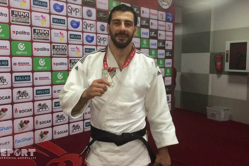 Azərbaycan cüdoçusu Böyük Dəbilqə yarışında gümüş medal qazanıb - YENİLƏNİB-2