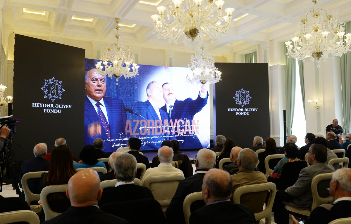 Şuşada Ulu Öndər Heydər Əliyevin 100 illiyi münasibətilə film nümayiş olunub