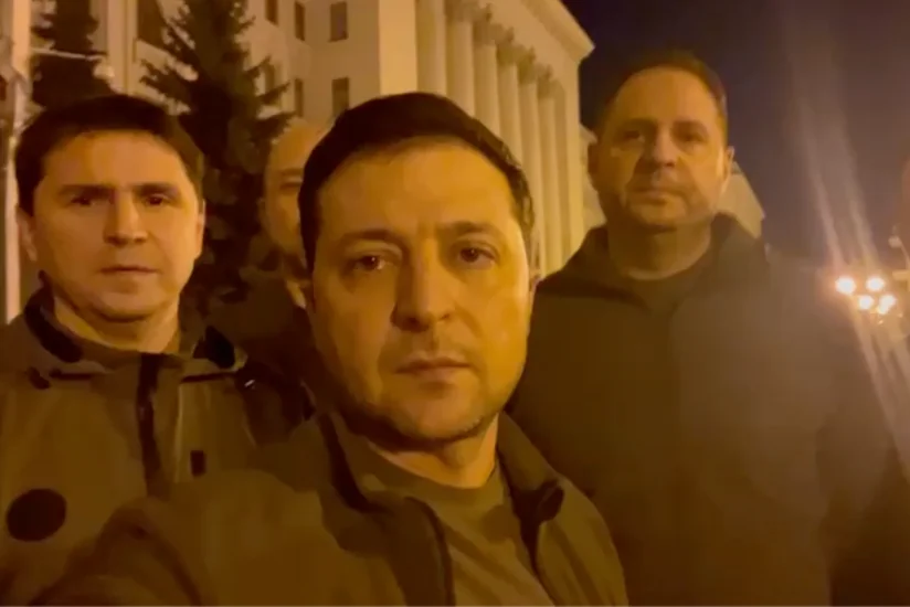 Зеленский опроверг свой отъезд из Киева