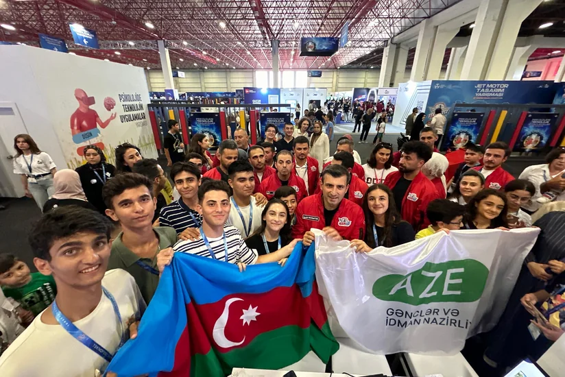Azərbaycan komandası Teknofestdə yarışın qalibi olub