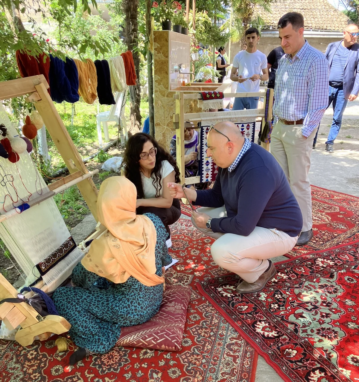 US Chargé d’Affaires attends Masally Folklore Festival