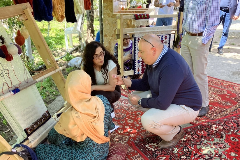 US Chargé d’Affaires attends Masally Folklore Festival