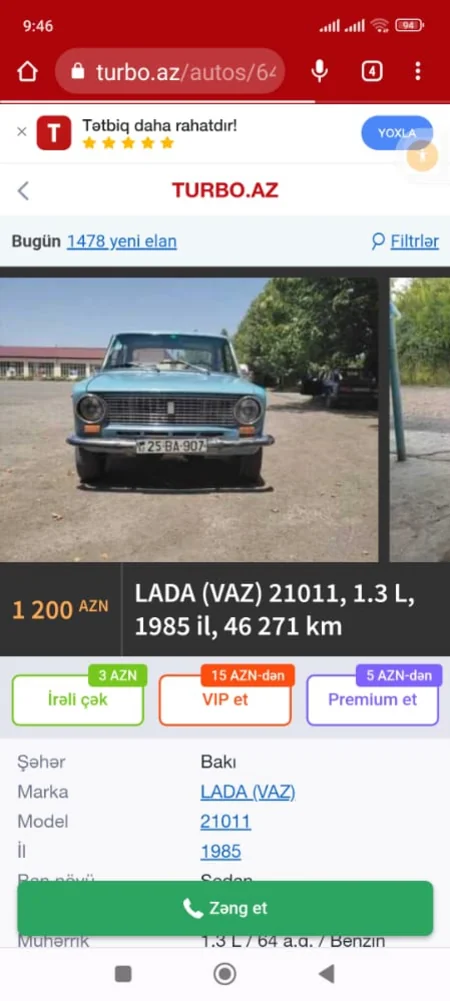 Saytlarda elan yerləşdirərək vətəndaşları aldadan şəxslər saxlanılıb