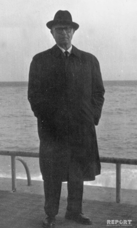 Ceyhun bəy Hacıbəyli həyatının son illərində