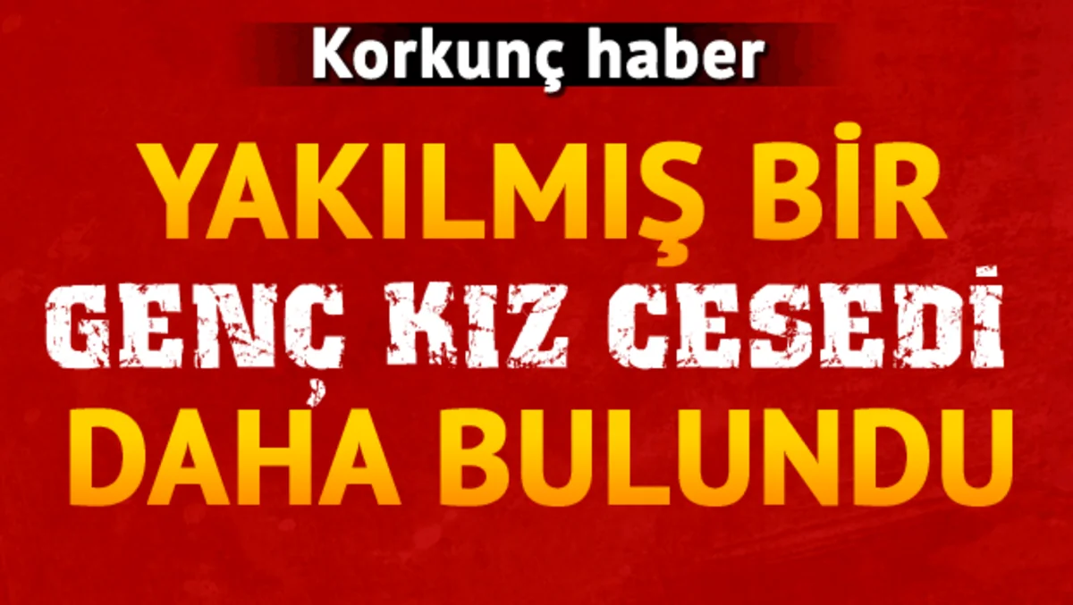 Türkiyədə daha bir yanmış qız cəsədi tapılıb