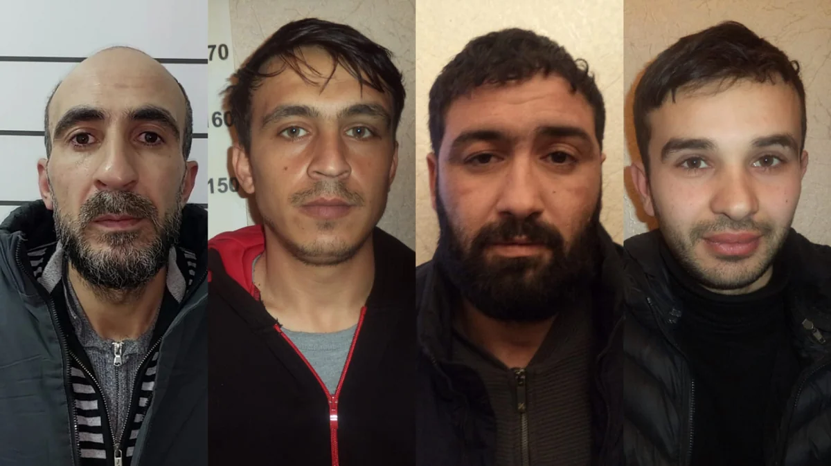 В Билясуваре задержаны наркокурьеры и вооруженный мужчина