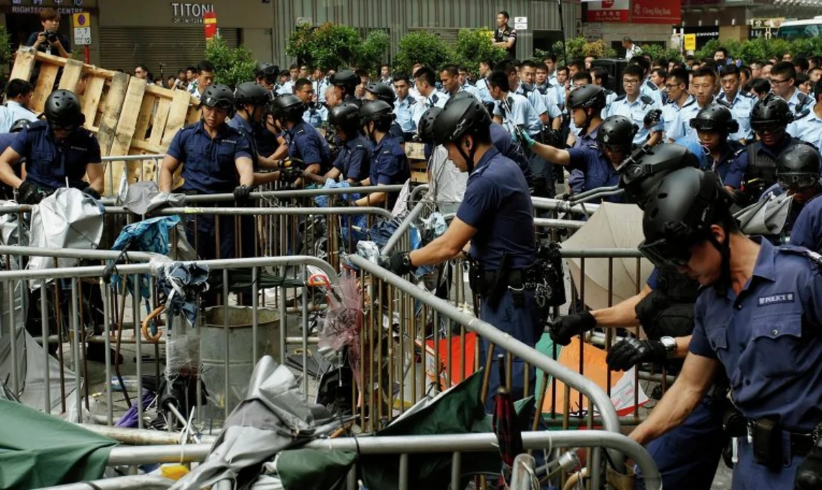 Protests in Hong Kong: 37 people detained