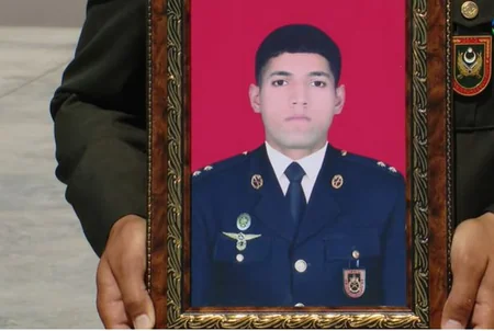 Vətən müharibəsində şəhid olmuş zabitimiz dəfn edilib