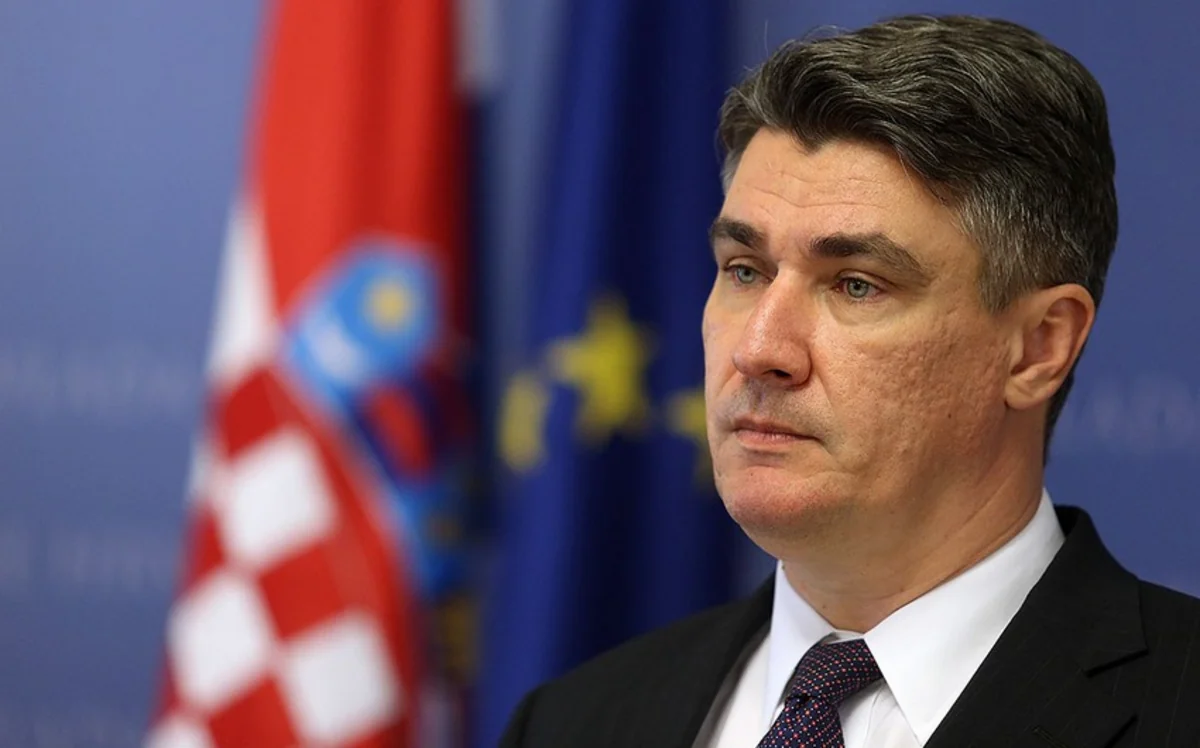 Ukrayna Xorvatiya Prezidentinin üzr istəməsini tələb edir