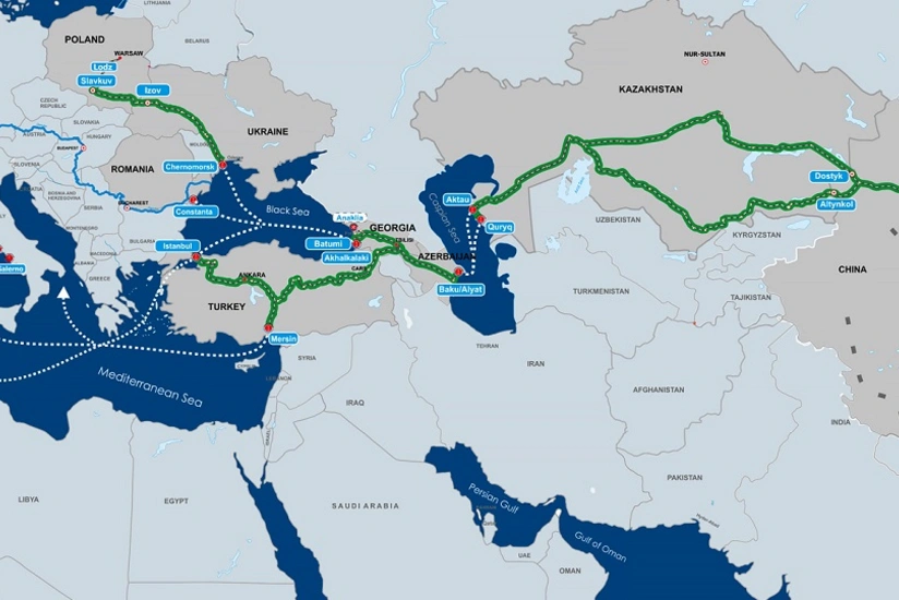 В Гааге презентовали проект Middle Corridor