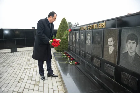 Lənkəranda 20 Yanvar şəhidlərinin xatirəsi anılıb