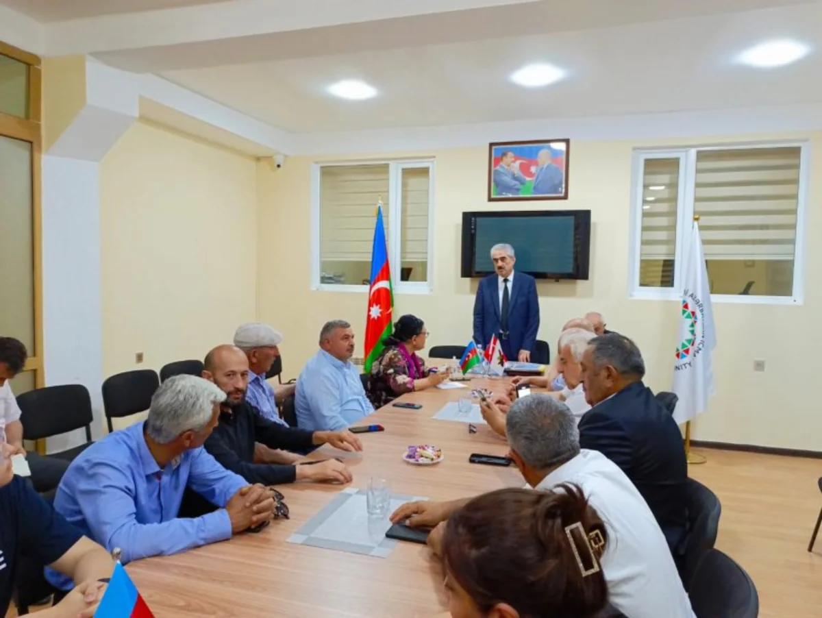 Gölkənd kənd icmasının iclası keçirilib, səkkiz ayın hesabatı açıqlanıb