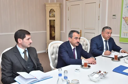 Azərsuda KfW Bankının nümayəndə heyəti ilə görüş keçirilib