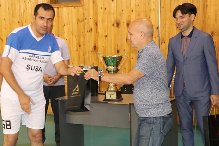 İdman jurnalistləri arasında Qarabağ - Azərbaycandır! turniri keçirilib