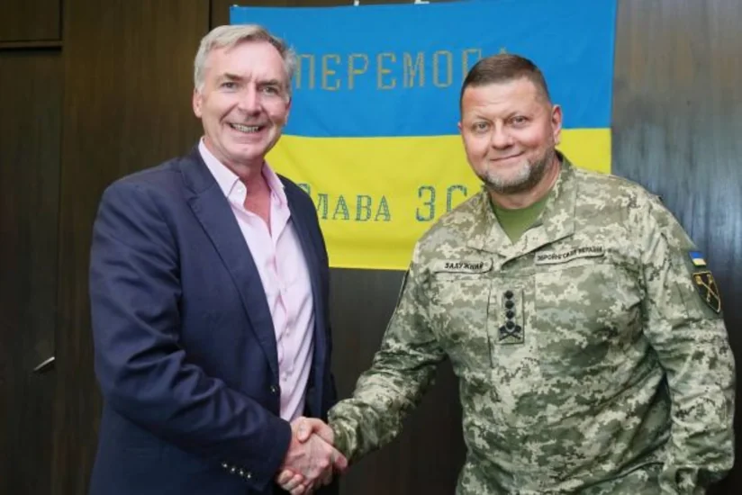 Глава Штаба обороны Британии встретился в Киеве с Главнокомандующим ВСУ
